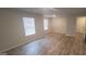 Inviting living room featuring hardwood floors, neutral walls, and recessed lighting at 3484 Enterkin Ln, South Fulton, GA 30349