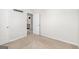 Neutral bedroom with carpet and a view of the bathroom at 12167 Conrad Cir, Hampton, GA 30228