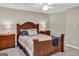 Cozy bedroom with ceiling fan and stylish decor and walk-in closet at 183 Wynnmeade, Peachtree City, GA 30269