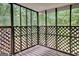Screened-in back porch perfect for enjoying the outdoors at 183 Wynnmeade, Peachtree City, GA 30269