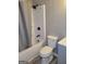 Bathroom showcasing a white shower/tub combo and a white toilet at 2587 Mead Ct, Jonesboro, GA 30236