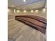 Living space with gray floor and tiered, carpeted seating area at 2587 Mead Ct, Jonesboro, GA 30236