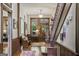 Charming foyer featuring hardwood floors, staircase, and natural light, creating a warm and inviting entrance at 53 Born St, Norcross, GA 30071
