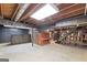 Finished basement area with piano and stairs at 357 W Hightower Trl, Social Circle, GA 30025