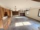 Large garage with cabinets for storage and dual automatic garage doors at 601 Clubland Se Cir, Conyers, GA 30094