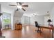 Spacious bonus room has plenty of natural light and hardwood floors at 5585 Lavender Farms, Powder Springs, GA 30127