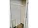 Small, empty closet at 3219 Fairington Dr, Lithonia, GA 30038