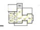 Basement floor plan featuring two bedrooms, wet bar, recreation room, wine cellar, and storage rooms at Lot 1 Bohannon Drive # 1, Fairburn, GA 30213
