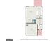 Layout of home showcasing main rooms including kitchen, bedrooms, bathrooms, and garage at 2384 Hastings Manor Ln, Hampton, GA 30228