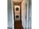Convenient laundry area with stacked washer and dryer at 90 Pat Mell Sw Rd, Marietta, GA 30060