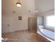 Spacious bathroom features a soaking tub and a separate glass-enclosed shower at 1292 Hidden Spirit Trl, Lawrenceville, GA 30045