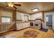 Functional kitchen with white cabinets and a vintage aesthetic at 2742 Highway 20 W, Hampton, GA 30228