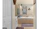 Elegant bathroom featuring a soaking tub with tile surround and a separate glass-enclosed shower at 495 Stonehaven Dr, Fayetteville, GA 30215