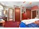 Another bedroom view with wallpaper at 292 Selfridge Rd, Mcdonough, GA 30252