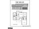 First-floor layout featuring an open-concept design, including a Gathering room, kitchen, and Primary suite at 142 Colley St, Grantville, GA 30220