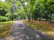 Long paved driveway lined with mature trees at 45 Surrey Chase Dr, Social Circle, GA 30025