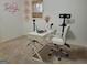 Bright office space with a modern white desk, perfect for remote work and a sleek, comfortable chair at 45 Surrey Chase Dr, Social Circle, GA 30025