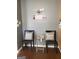Small waiting area with modern chairs, throw pillows, and stylish décor at 45 Surrey Chase Dr, Social Circle, GA 30025