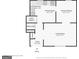 First floor plan featuring a living room, dining room, and kitchen at 1517 Indian Forest Trl, Stone Mountain, GA 30083