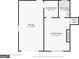 Basement floor plan featuring a garage, Gathering room and bathroom at 1517 Indian Forest Trl, Stone Mountain, GA 30083