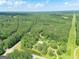 Idyllic aerial view of the property surrounded by dense forests, showcasing its natural setting at 24 Shiloh Church Rd, Carrollton, GA 30116