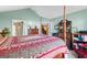 Comfortable bedroom featuring a four-poster bed and natural light at 275 Rehobeth Way, Fayetteville, GA 30214