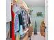 Functional walk-in closet with shelving and ample storage space at 275 Rehobeth Way, Fayetteville, GA 30214
