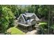 Back exterior view of a home featuring a rear deck at 390 Stoneridge Way, Fayetteville, GA 30215