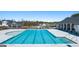 Large, inviting swimming pool with clear blue water, a wading area, and community amenities at 8587 Secretariat Dr, Lithonia, GA 30058