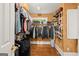 Walk-in closet with abundant hanging space, shelving, and natural light at 9125 Patrick Pl, Winston, GA 30187