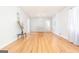 Bright living room with hardwood floors, chandelier, and light neutral color palette at 650 Lynhurst Sw Dr, Atlanta, GA 30311