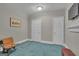 Finished basement featuring carpet and storage at 110 Tamerlane, Peachtree City, GA 30269