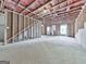 Spacious unfinished basement with framed walls and insulation, ready to be transformed at 520 Pemberton St, Euharlee, GA 30145