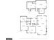 Detailed floor plan showcasing the layout of a two-story house, including room dimensions at 10215 Creel Rd, Chattahoochee Hills, GA 30213