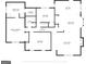 Detailed floor plan showcasing the layout of the main level, including bedrooms, kitchen, and living spaces at 10215 Creel Rd, Chattahoochee Hills, GA 30213