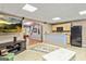 Finished basement with a bar, TV, and open layout at 250 Friendship Church Rd, Brooks, GA 30205
