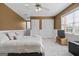 Comfortable bedroom with neutral tones, ample closet space, and a cozy ambiance at 310 Trestle Rd, Locust Grove, GA 30248