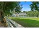 Well-kept home exterior featuring white picket fence and lovely front porch at 310 Trestle Rd, Locust Grove, GA 30248