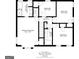 Detailed layout of the upper floor featuring primary bedroom and additional bedrooms at 27 Riverview, Euharlee, GA 30145
