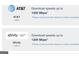 Internet Options - AT&T Fiber and Xfinity Cable download speeds at 27 Riverview, Euharlee, GA 30145
