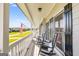 Inviting porch with rocking chairs and decorative pillows, offering a relaxing outdoor space at 27 Riverview, Euharlee, GA 30145