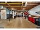 Spacious unfinished basement with exposed ceiling, concrete floors, workshop area, and ample potential at 4335 Hurt Bridge Lane, Cumming, GA 30028