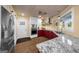 Bright and modern kitchen with stainless appliances, marble countertops, and hardwood flooring at 4335 Hurt Bridge Lane, Cumming, GA 30028