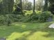 Beautiful backyard space showcasing mature trees and a well-maintained lawn at 8113 Fieldstream Way, Douglasville, GA 30134