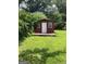 Image of outdoor shed in yard with wood deck at 3155 E Point St, East Point, GA 30344