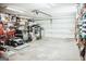 Spacious two-car garage with ample storage space at 401 N Lost Lake Cv, Villa Rica, GA 30180