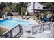 A refreshing pool and patio area designed for relaxation and outdoor enjoyment at 401 N Lost Lake Cv, Villa Rica, GA 30180