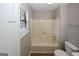 Bathroom with tub and shower combination at 500 Carillon Ct, Stone Mountain, GA 30083