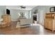 Inviting living room showcasing hardwood floors, neutral décor, and a cozy ambiance at 145 Driftwood Trl, Fayetteville, GA 30215