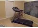 Finished basement with a treadmill and workout area, promoting a healthy lifestyle at 216 Lake Tanisha Dr, Dallas, GA 30157